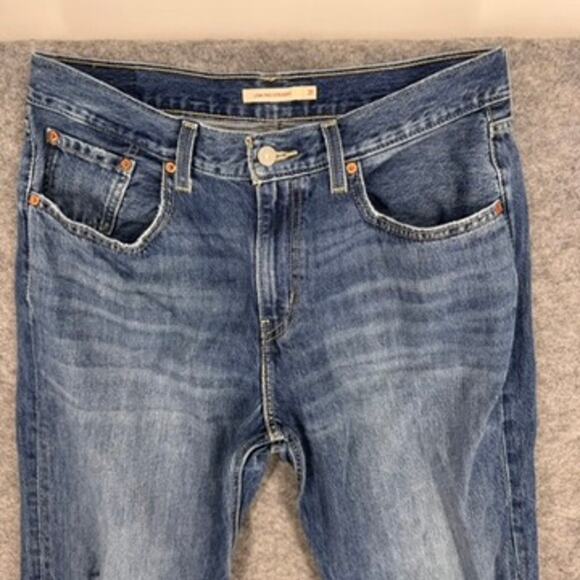 Levi's Low Pro Straight Jeans size 31 Blue - Picture 4 of 6